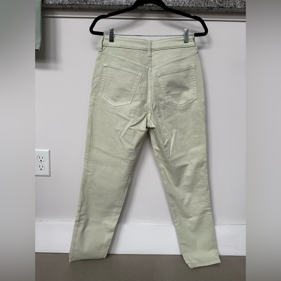 OG High Rise Light Green Straight Jeans - Picture 2 of 5